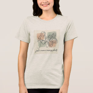 Triblenda Camiseta Minimalista Boho 'Solo una Mamá Criando P