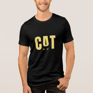 Triblenda Camiseta minimalista negra - E elegante y cómoda