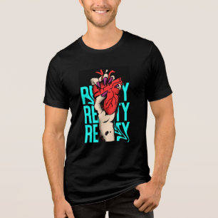Triblenda Camiseta minimalista negra - Elegante y cómoda