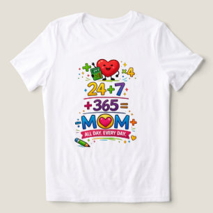 Triblenda Camiseta Minimalista para Mujeres: Ecuación de Sup