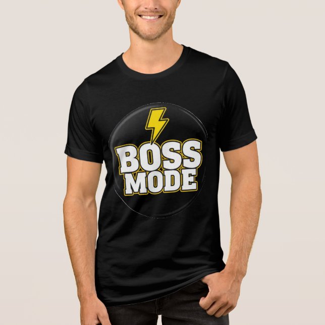 Triblenda Camiseta `Modo Jefe` (Anverso)