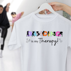 Triblenda Camiseta Motivacional Bailar es mi Terapia