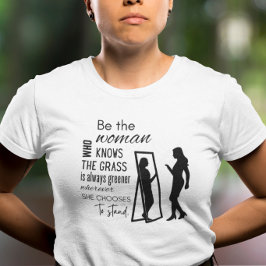 Triblenda Camiseta Motivacional Dónde Está Una Mujer