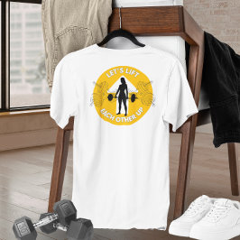 Triblenda Camiseta Motivacional Levantemos a los Demás