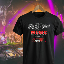 Triblenda Camiseta Música calma el alma