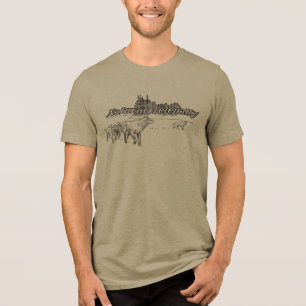 Triblenda Camiseta Natural Telepathy Wolf Pack