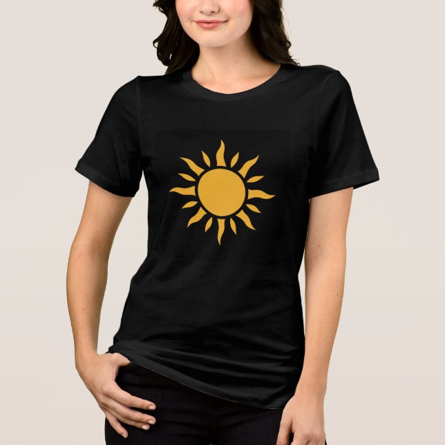 Triblenda camiseta negra (Anverso)