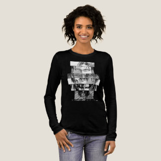 Triblenda Camiseta negra de manga larga