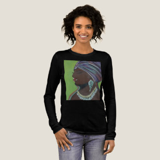 Triblenda camiseta negra de manga larga