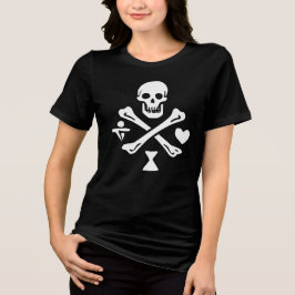 Triblenda Camiseta negra de mujer Red Beard