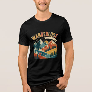 Triblenda Camiseta negra impresa