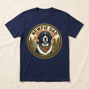 Triblenda Camiseta Newfie Dad   Regalo para Papá de Perro Te