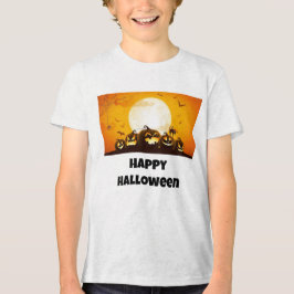 Triblenda camiseta niños feliz halloween