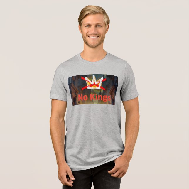 Triblenda Camiseta No Kings (Anverso Completa)
