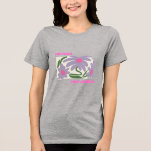 Triblenda Camiseta No Rain, No Flowers CamisetaInspiradora
