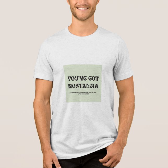 Triblenda Camiseta nostálgica (Anverso)