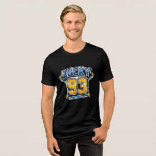 Triblenda Camiseta número retro deportivo Lucky 93   Luc vin