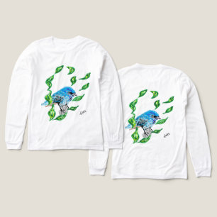 Triblenda Camiseta : Pájaro Azul De La Felicidad