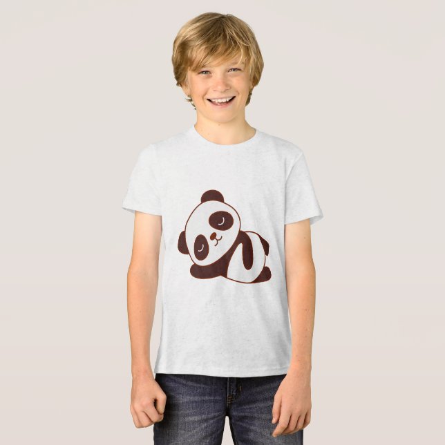 Triblenda Camiseta Panda (Anverso Completo)