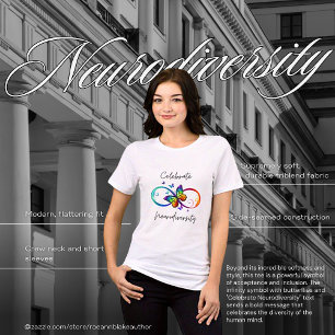 Triblenda Camiseta para Celebrar la Neurodiversidad Camiseta
