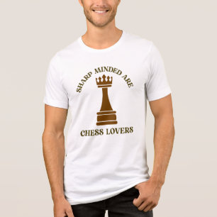 Triblenda Camiseta para el juego de ajedrez — Amantes del aj