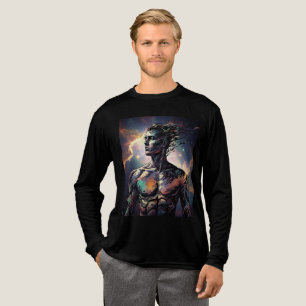 Triblenda Camiseta para hombre abstracta