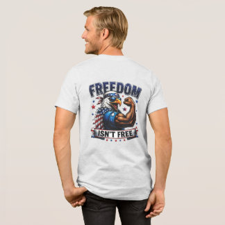 Triblenda Camiseta para hombre Freedom Isnt Free Patriotic E