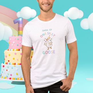 Triblenda Camiseta para hombre por el primer cumpleaños de D