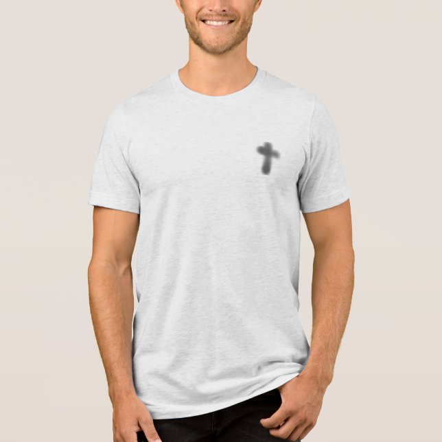 TRIBLENDA CAMISETA PARA HOMBRES BELLA TRI BLEND ESTILO Y DIS (Anverso)