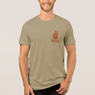 Triblenda camiseta para hombres en muchos colores con estamp
