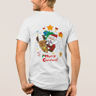 Triblenda camiseta para hombres navidades