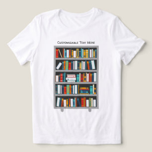 Triblenda Camiseta para lectores - Gusano de libros