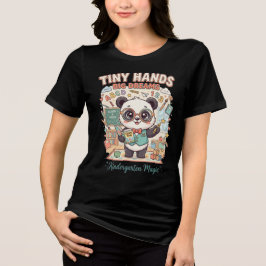 Triblenda Camiseta para maestro de jardín de infancia | Mano