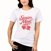 Camiseta para Mamá Senior 2026 | Camiseta de gradu
