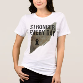 Triblenda Camiseta para Mujer Más Fuerte Cada Día – Inspirad