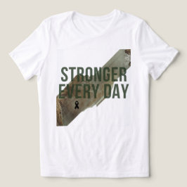 Triblenda Camiseta para Mujer Más Fuerte Cada Día – Inspirad
