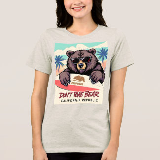Triblenda Camiseta para mujeres del Orgullo de California