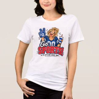 Triblenda Camiseta para mujeres Go Sports
