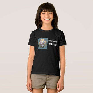 Triblenda Camiseta para niños con símbolo de paz