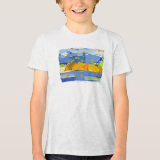 Triblenda Camiseta para niños de Beach Haven Freeman Island
