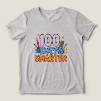 Triblenda Camiseta para niños más inteligentes durante 100 d