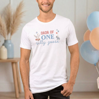 Triblenda Camiseta para padre: Dada de un ganso tonto en el