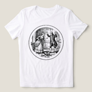 Triblenda Camiseta Pareja Luchadora Florero Roto