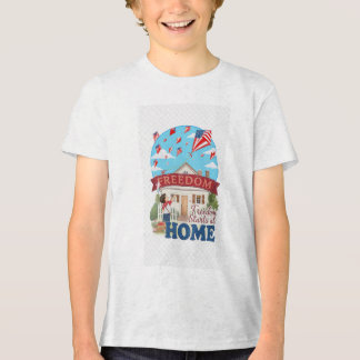 Triblenda Camiseta Patriótica Inspiradora La Libertad Comien