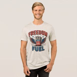 Triblenda Camiseta Patriótica 'Rojo Blanco y Reabastecido' p