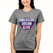 Camiseta Patriótica USA Sueño Americano Vivo