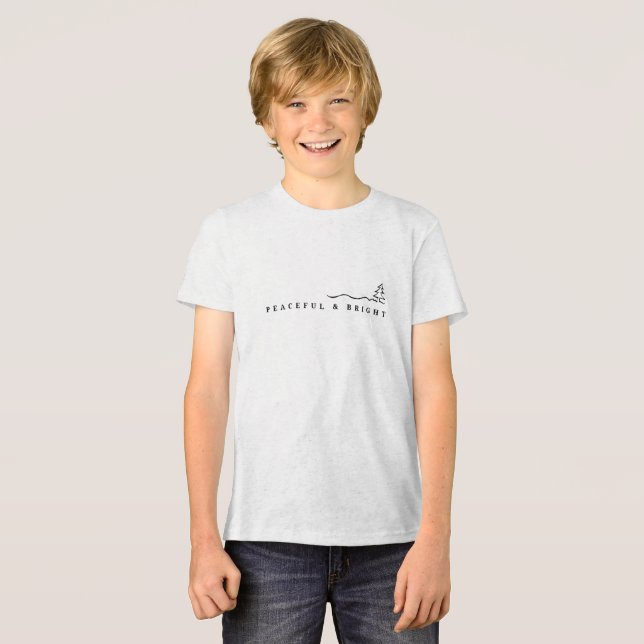 Triblenda Camiseta Peaceful & Bright (Anverso Completo)