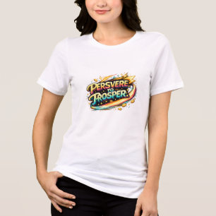 Triblenda Camiseta Persevera para Prosperar