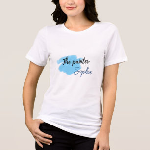 Triblenda Camiseta Personalizada Artística El Toque del Pint