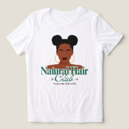 Triblenda Camiseta personalizada con el peinado "Space Buns"